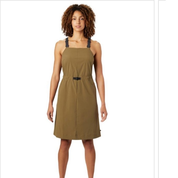 Mountain Hardwear Dresses & Skirts - Mountain Hardware Free Fall Halter Dress Lightweight With Pockets  Size L